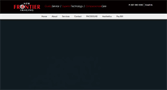 Desktop Screenshot of newfrontierimaging.com