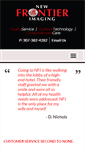 Mobile Screenshot of newfrontierimaging.com